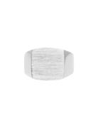 IX Studios Ix Tribute Signet Ring Silver Silver