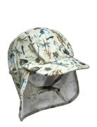 Mikk-line Swim Hat W. Print - Recycled Grön