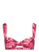 Faithfull The Brand Sol Bikini Top Rosa