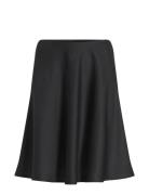 Vila Viellette Hw Short Skirt Svart