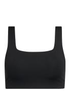 Girlfriend Collective Tommy Bra, Square-Neck Svart