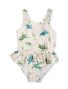 Filibabba Eva – Swimsuit 1-2 Years – First Swim Beige