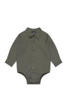 Sofie Schnoor Baby And Kids Bodystocking Khaki Green