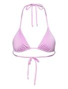 Understatement Underwear Strappy Triangle Bikini Top Rosa