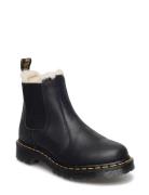 Dr. Martens 2976 Leonore Black Burnished Wyoming Svart