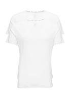 Calvin Klein 2P S/S V Neck Vit