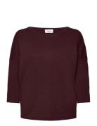 Saint Tropez A2561, Milasz R-Neck Pullover Burgundy