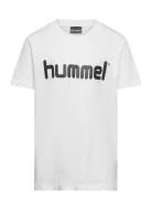 Hummel Hmlgo Kids Cotton Logo T-Shirt S/S Vit