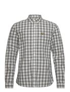 Lyle & Scott Check Poplin Shirt Grå