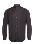 Bosweel Shirts Est. 1937 Slim Fit Mens Shirt Svart