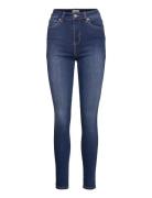 NORR Iva High Rise Skinny Jeans Blå