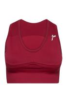 Famme Dark Grey Elevate Crop Top Röd