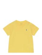 Ralph Lauren Baby Cotton Jersey Crewneck Tee Gul