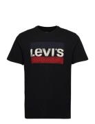 LEVI´S Men Sportswear Logo Graphic Sports Svart