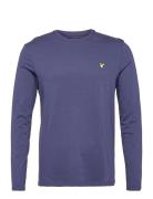 Lyle & Scott Plain L/S T-Shirt Blå