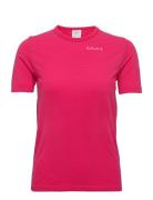 UYN Lady Running Airstream Outwear Shirt Short Sleeve Rosa