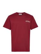 Les Deux Blake T-Shirt Burgundy