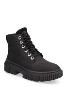 Timberland Mid Lace Up Boot Svart