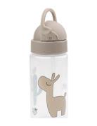D By Deer Straw Bottle Lalee Sand 350 Ml Beige