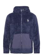 Polo Ralph Lauren Pile Fleece Full-Zip Hoodie Marinblå