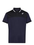 Asics Men Court Polo Shirt Svart