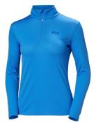 Helly Hansen W Hh Lifa Active Solen 1/2 Zip Blå