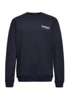 Penfield Hudson Script Crew Bb Sweat Marinblå