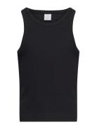 Lindex Tank Top Rib Svart