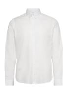 Casual Friday Cfanton Ls Bd Fil A Fil Shirt Vit