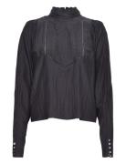 HUNKYDORY Isley Blouse Svart