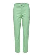 Selected Femme Slfmarina Hw Chino Pants W Grön