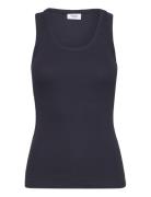 Saint Tropez Astersz Tank Top Marinblå