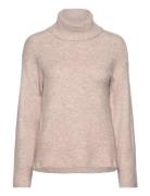 Vila Vivimalina Rollneck L/S Knit Top/Pb Beige