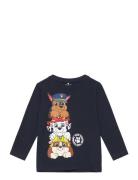 Name It Nmmjusul Pawpatrol Ls Top Noos Cplg Marinblå