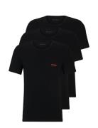 HUGO T-Shirt Rn Triplet P Svart