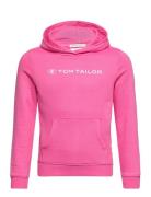 Tom Tailor Printed Sweatshirt Rosa