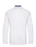 Tom Tailor Stretch Poplin Shirt Vit