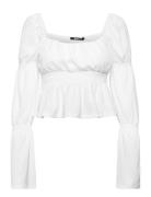 Gina Tricot Celia Top Vit
