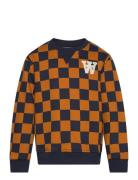 Wood Wood Rod Kids Checkered Sweatshirt Multi/patterned