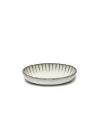 Serax Serving Bowl Oval Inku M Inku By Sergio Herman Set/2 Vit