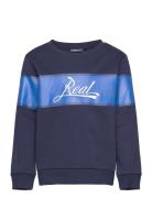 Kids Only Kobanton L/S Real O-Neck Swt Marinblå