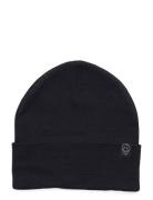 Lindex Knitted Beanie Fold Up School Svart