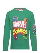 Marvel Long-Sleeved T-Shirt Grön