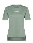 Adidas Terrex Terrex Multi T-Shirt Grön