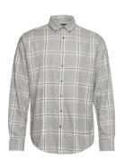 Bruun & Stengade Bs Norman Casual Modern Fit Shirt Grå