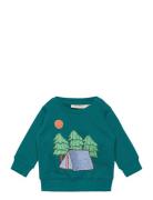 Soft Gallery Sgbbuzz Camping Sweatshirt Grön