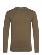 Bruun & Stengade Bs Halfdan Regular Fit Knitwear Khaki Green