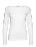 Marc O'Polo T-Shirts Long Sleeve Vit