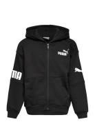 PUMA Puma Power Fz-Hoodie Tr B Svart