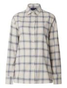 Lexington Clothing Edith Organic Cotton Check Flannel Shirt Vit